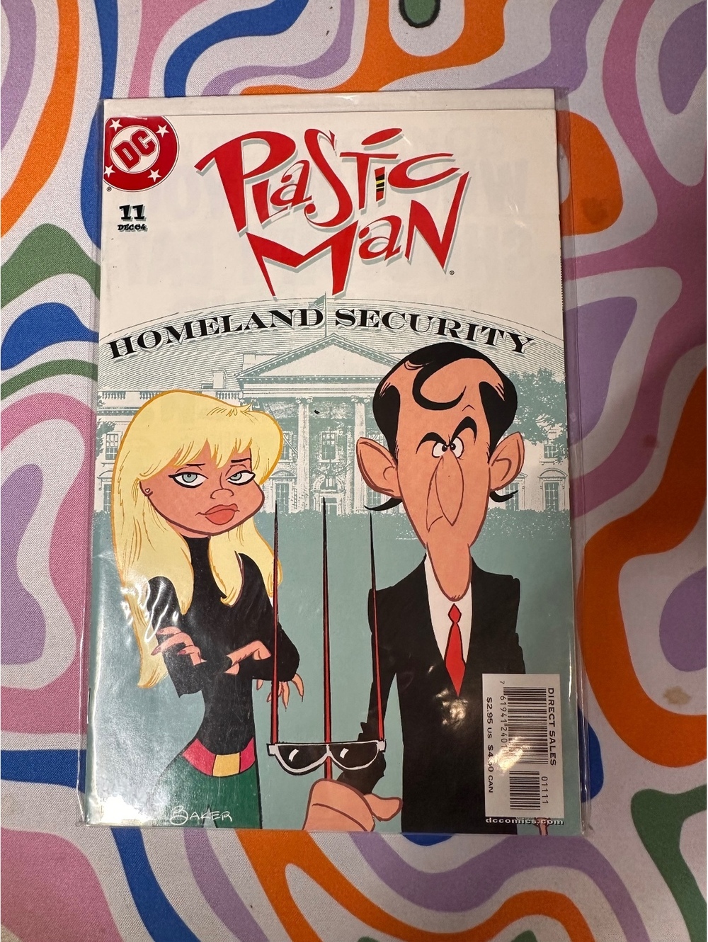 Plastic Man Homeland Security comic book issue 11